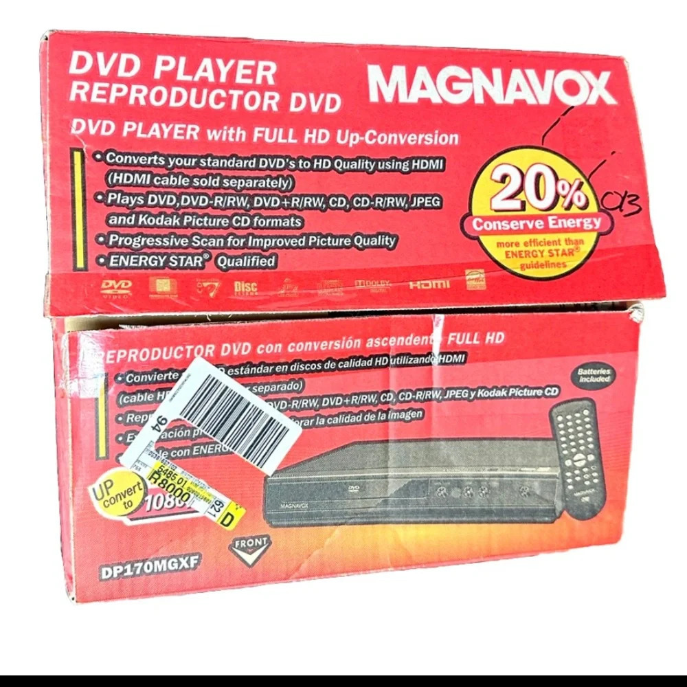 Magnavox Reproductor DVD‎ Player.
